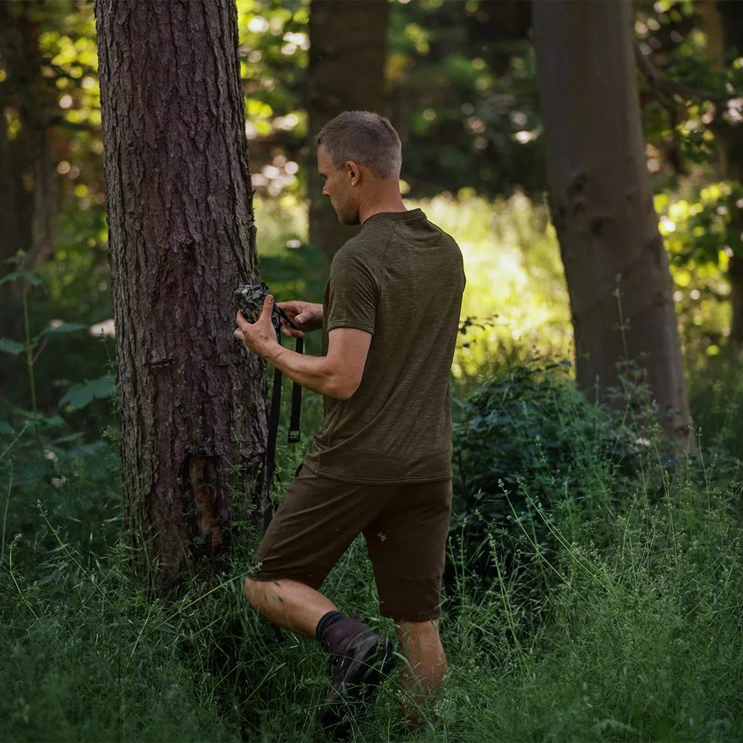 Rowan Stretch Shorts - Pine Green by Seeland