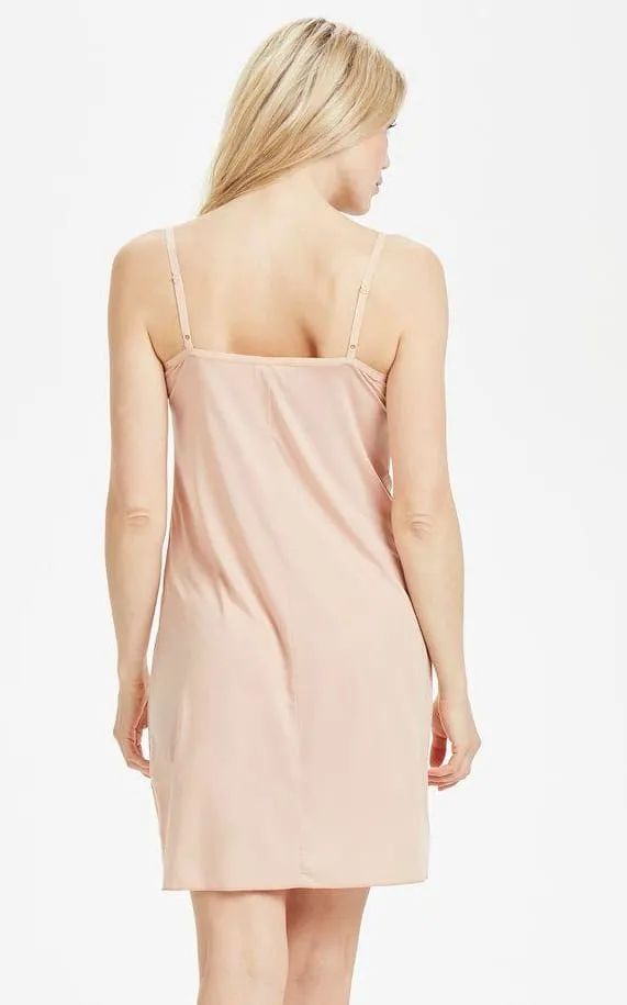 Saint Tropez - Nena Adjustable Strap Slip Dress In Nude