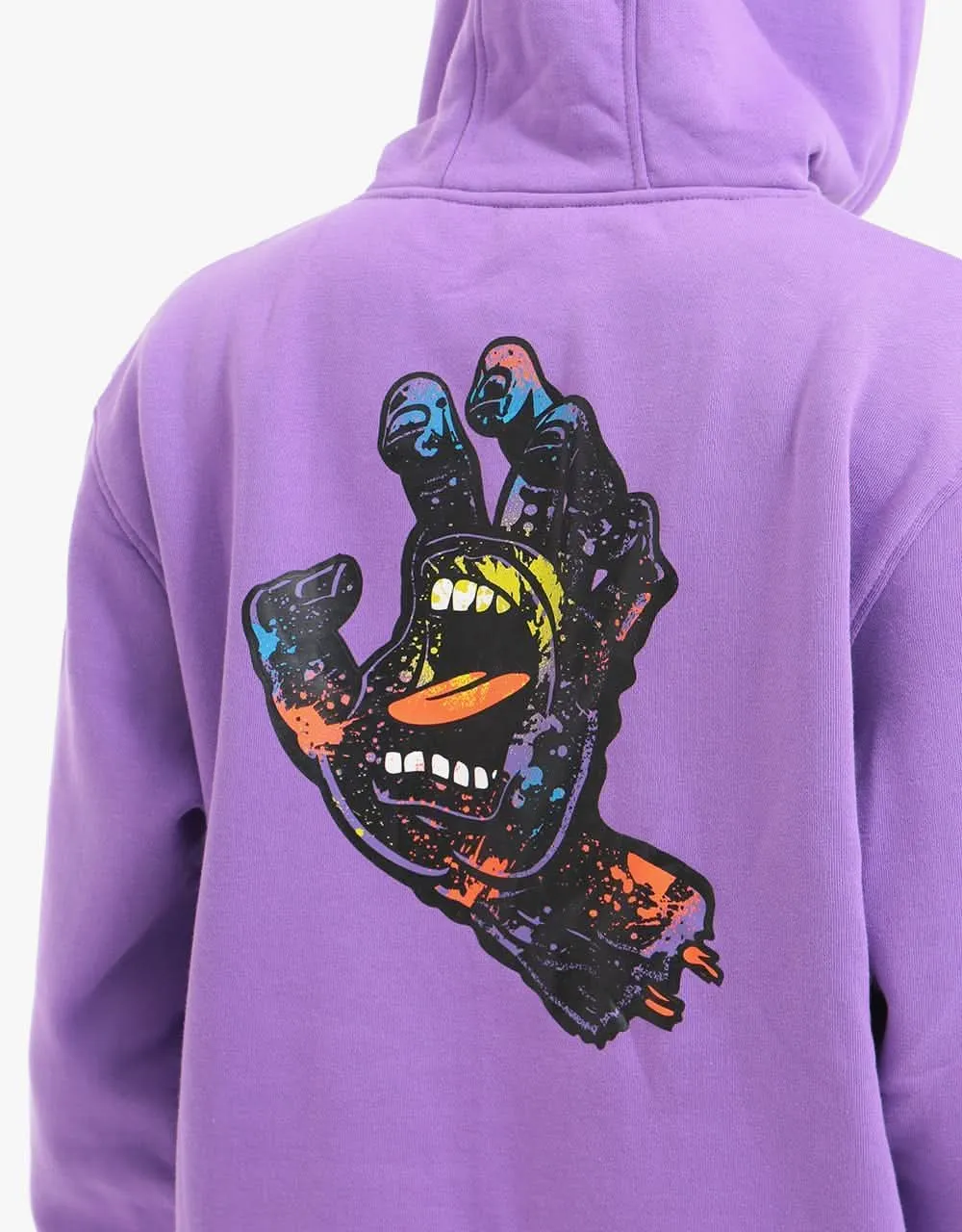 Santa Cruz Hand Splatter Pullover Hoodie - Lavender