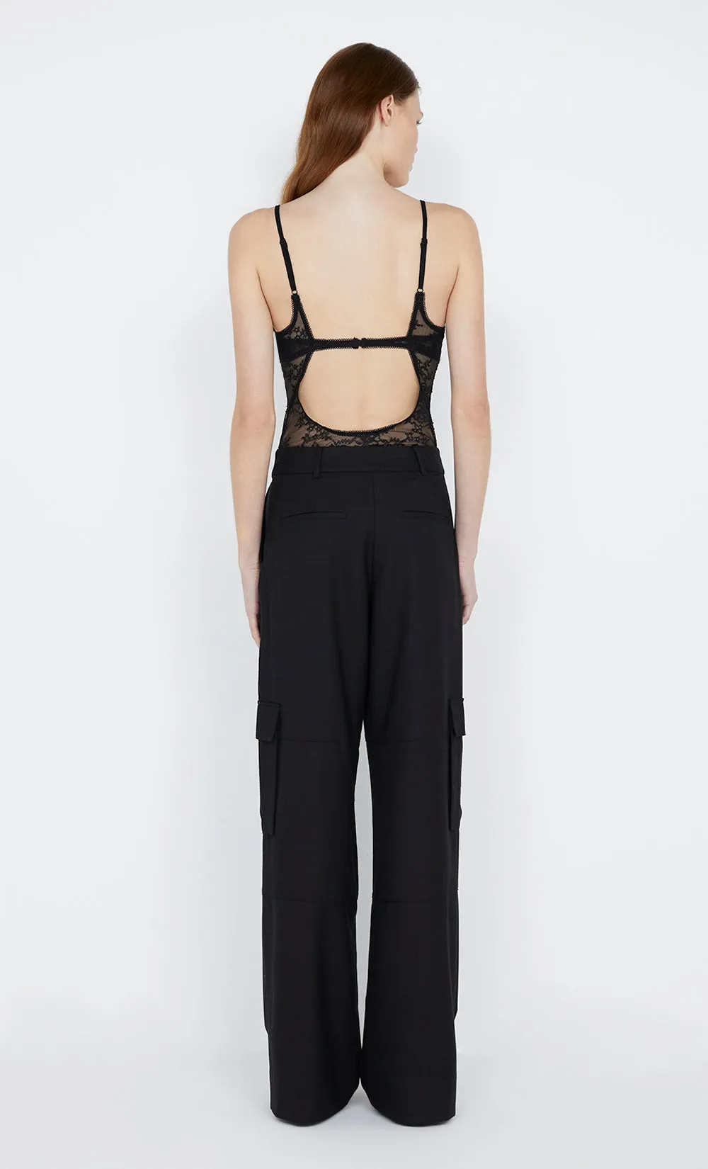 SASHAY BODYSUIT - BLACK