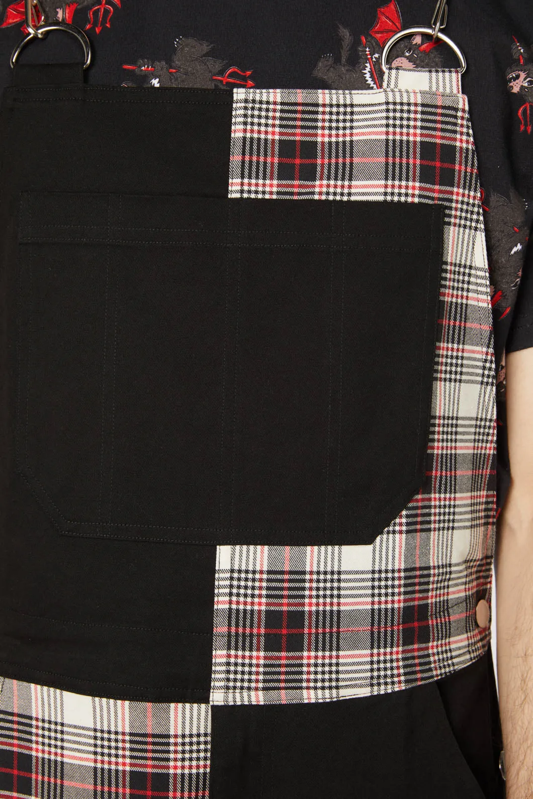 Sass Tartan Split Overall