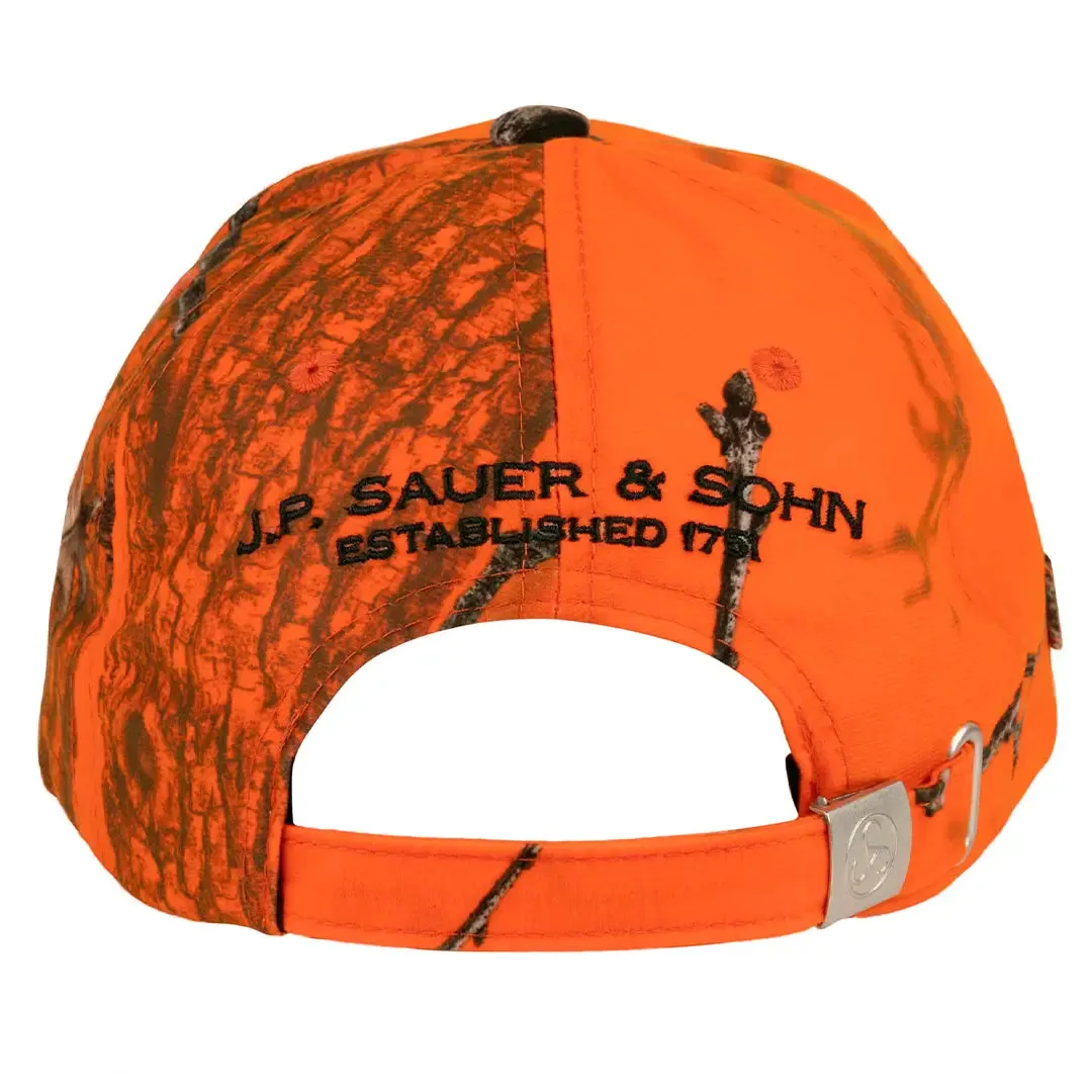 Sauer Camo Cap - Blaze Orange Leaf Camo by J.P. Sauer & Sohn