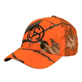Sauer Camo Cap - Blaze Orange Leaf Camo by J.P. Sauer & Sohn