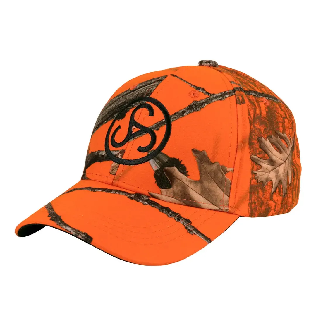 Sauer Camo Cap - Blaze Orange Leaf Camo by J.P. Sauer & Sohn