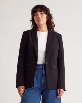 Scuba Single Breasted Convertible Blazer