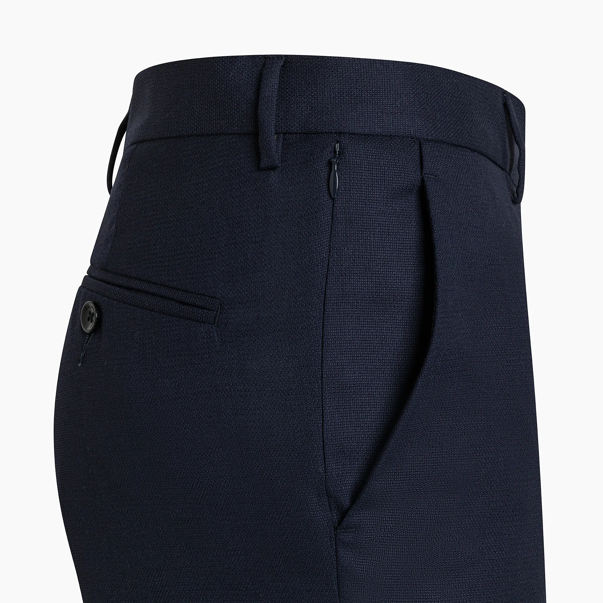 Sidoni Chino Pants in Luxury Hopsack Wool
