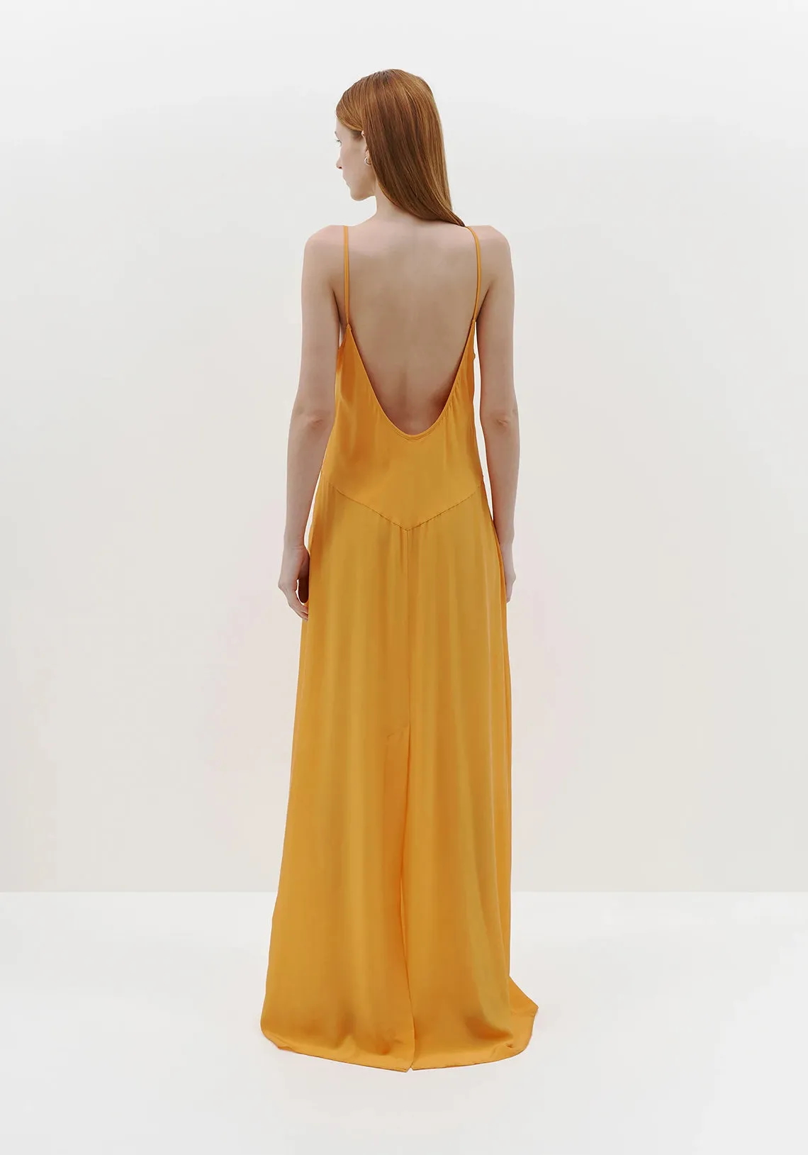 SILK LONGERLINE SLIP DRESS