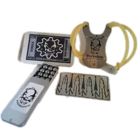 Slingshot Kit : Pocket Slingshot Sling Bow Hunting Kit