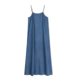 Story Blue Denim Slip Dress