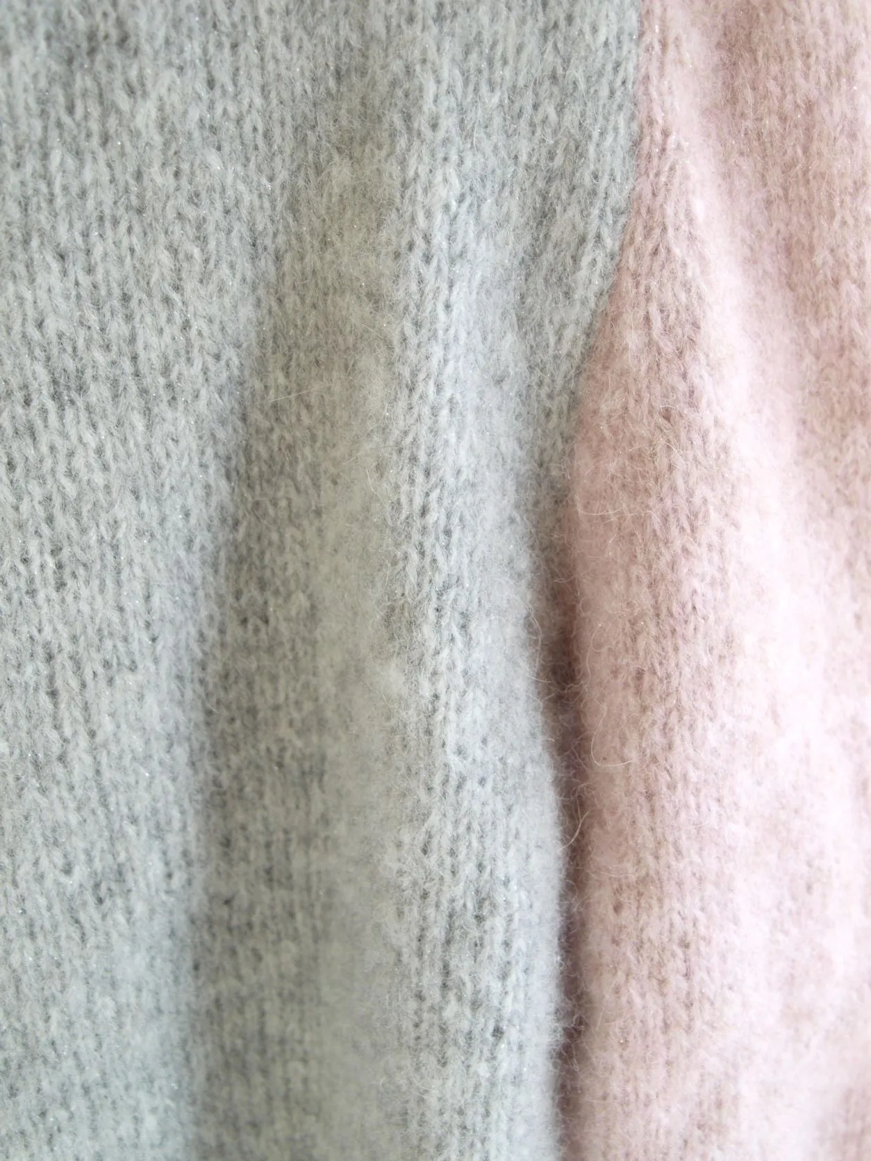 Strickanleitung 2 - Farbiger Pullover aus Alpaca Silver von Katia
