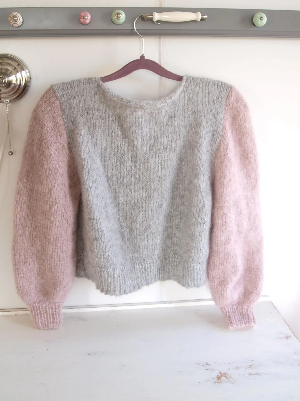 Strickanleitung 2 - Farbiger Pullover aus Alpaca Silver von Katia