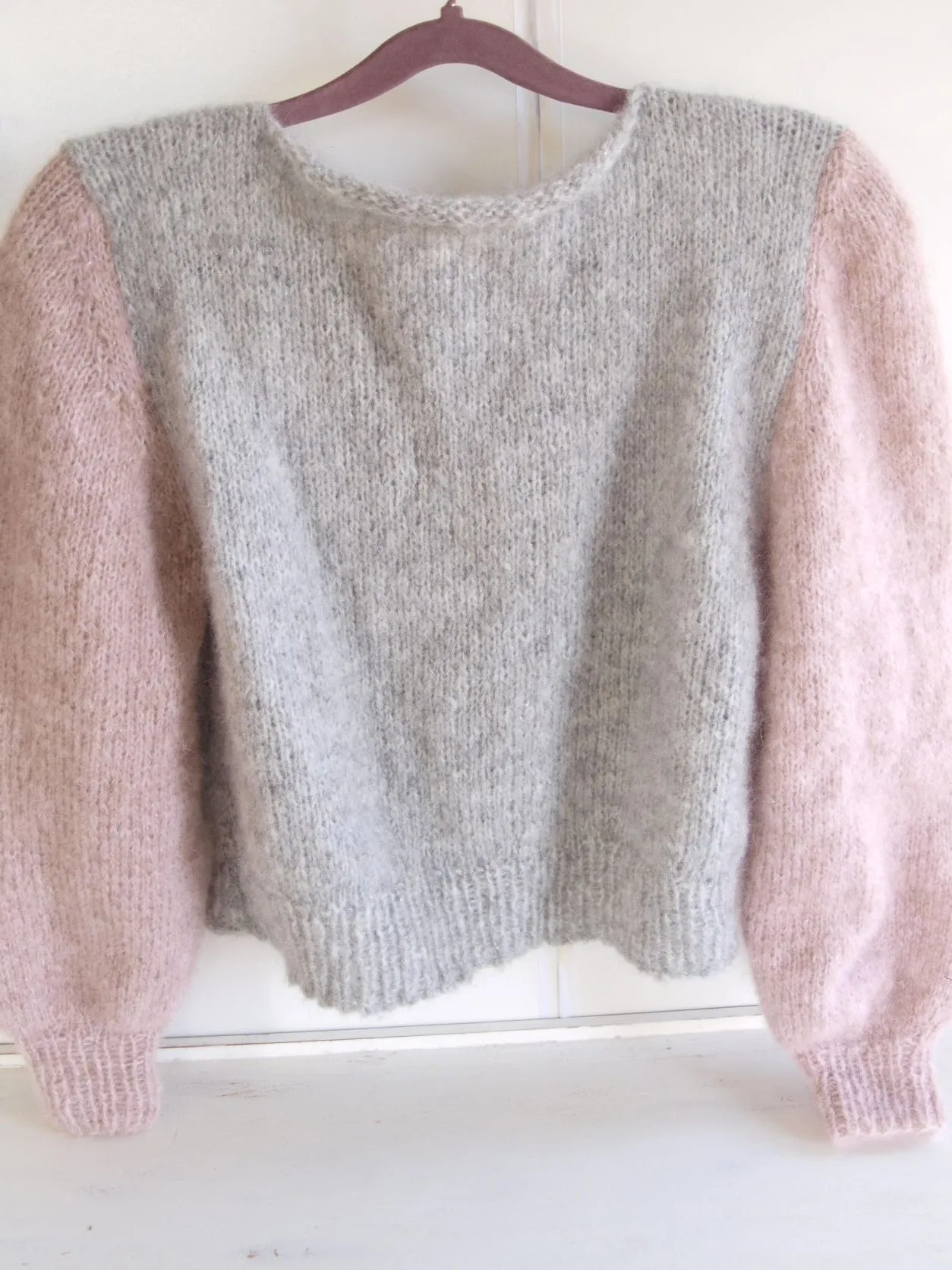 Strickanleitung 2 - Farbiger Pullover aus Alpaca Silver von Katia