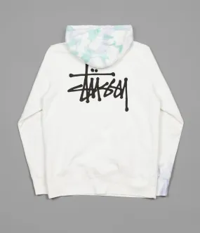 Stussy Basic Stussy Tie Dye Hoodie - Natural / Purple