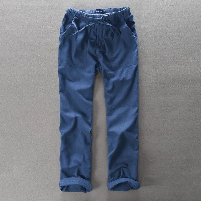 Summer Linen Pants For Men