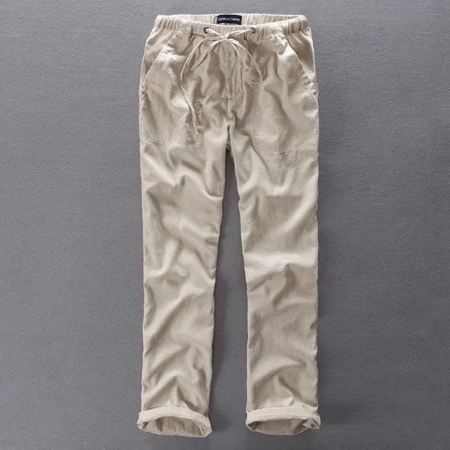 Summer Linen Pants For Men