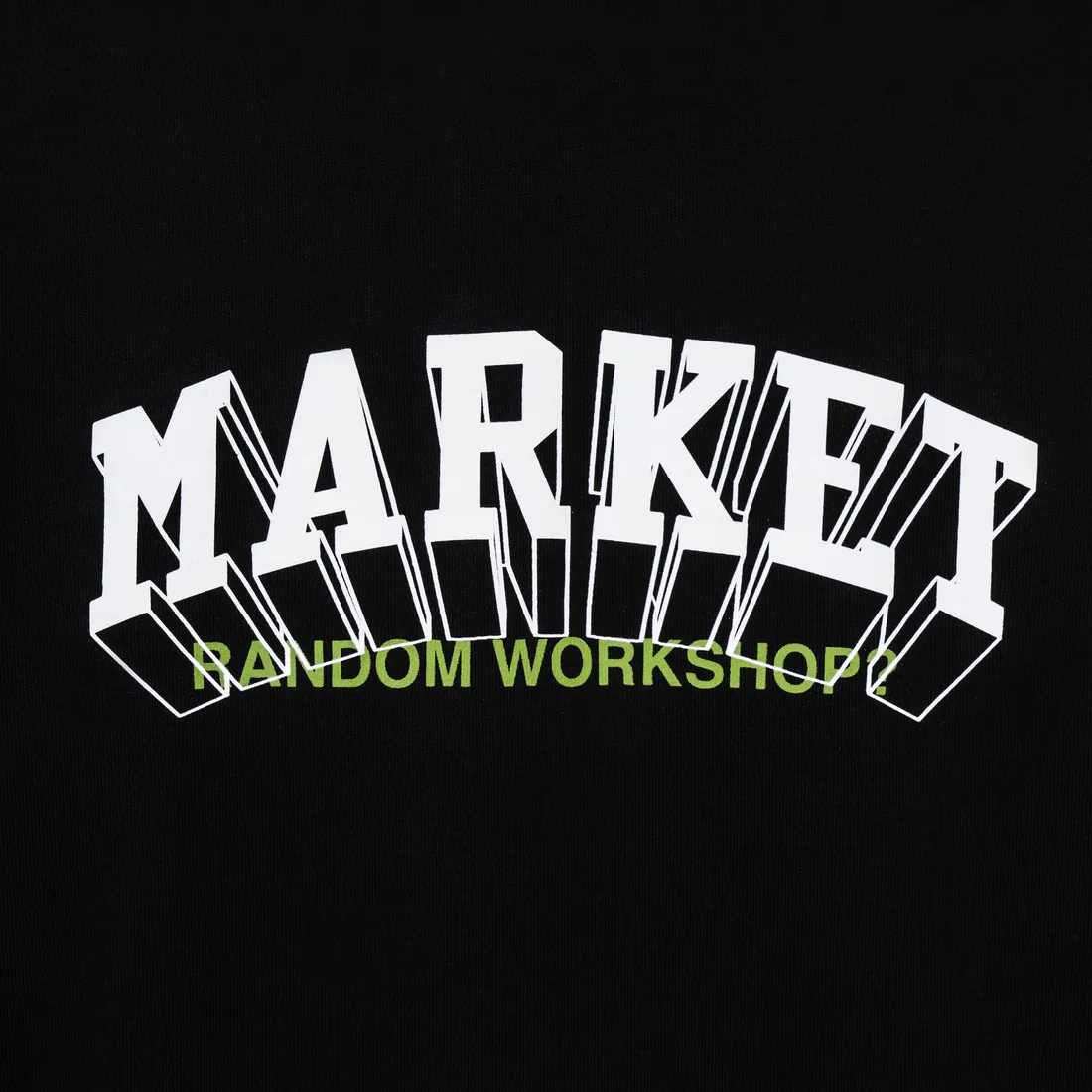 Super Market Pullover Hoodie Washed Black