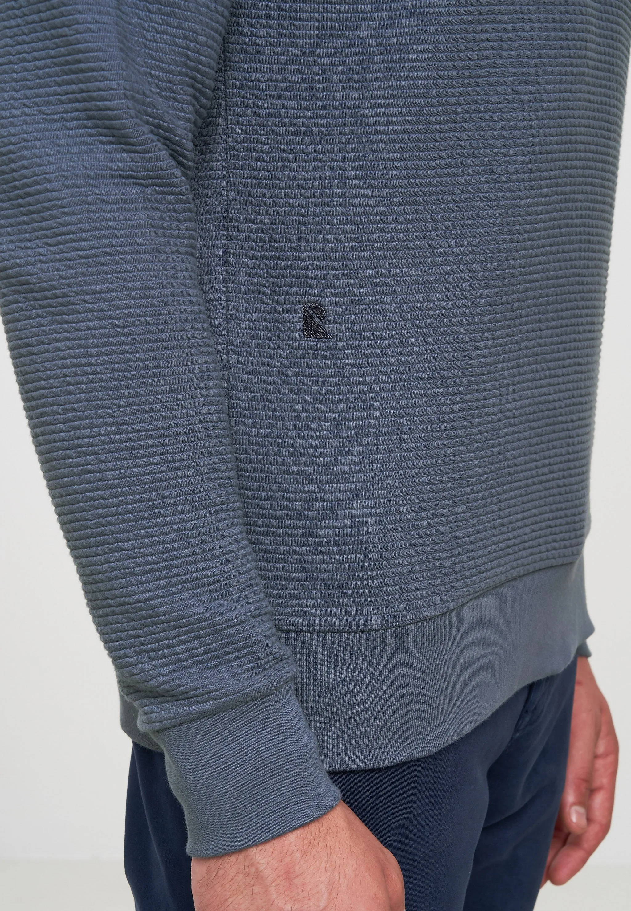 Sweatshirt SMILAX dove blue | recolution