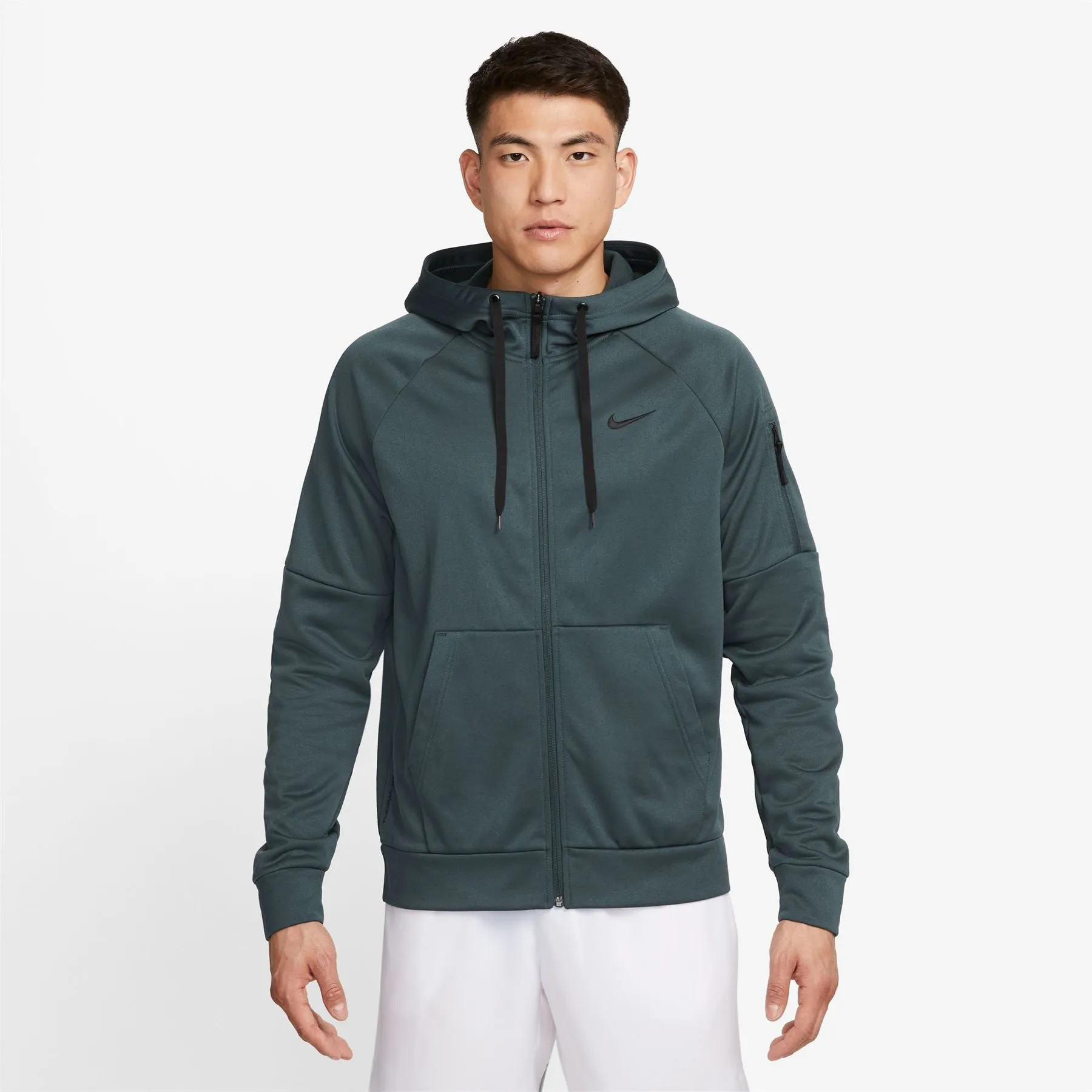Therma-FIT Full Zip Soft Fleece Hoodie Deep Jungle Green - SS24