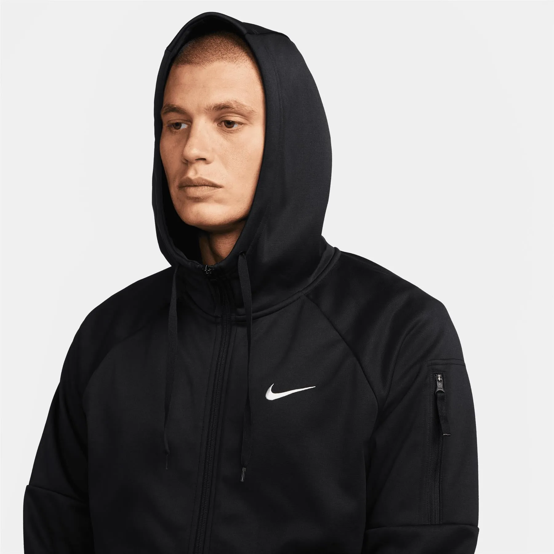 Therma-FIT Full Zip Soft Fleece NGC Hoodie Black - SS24