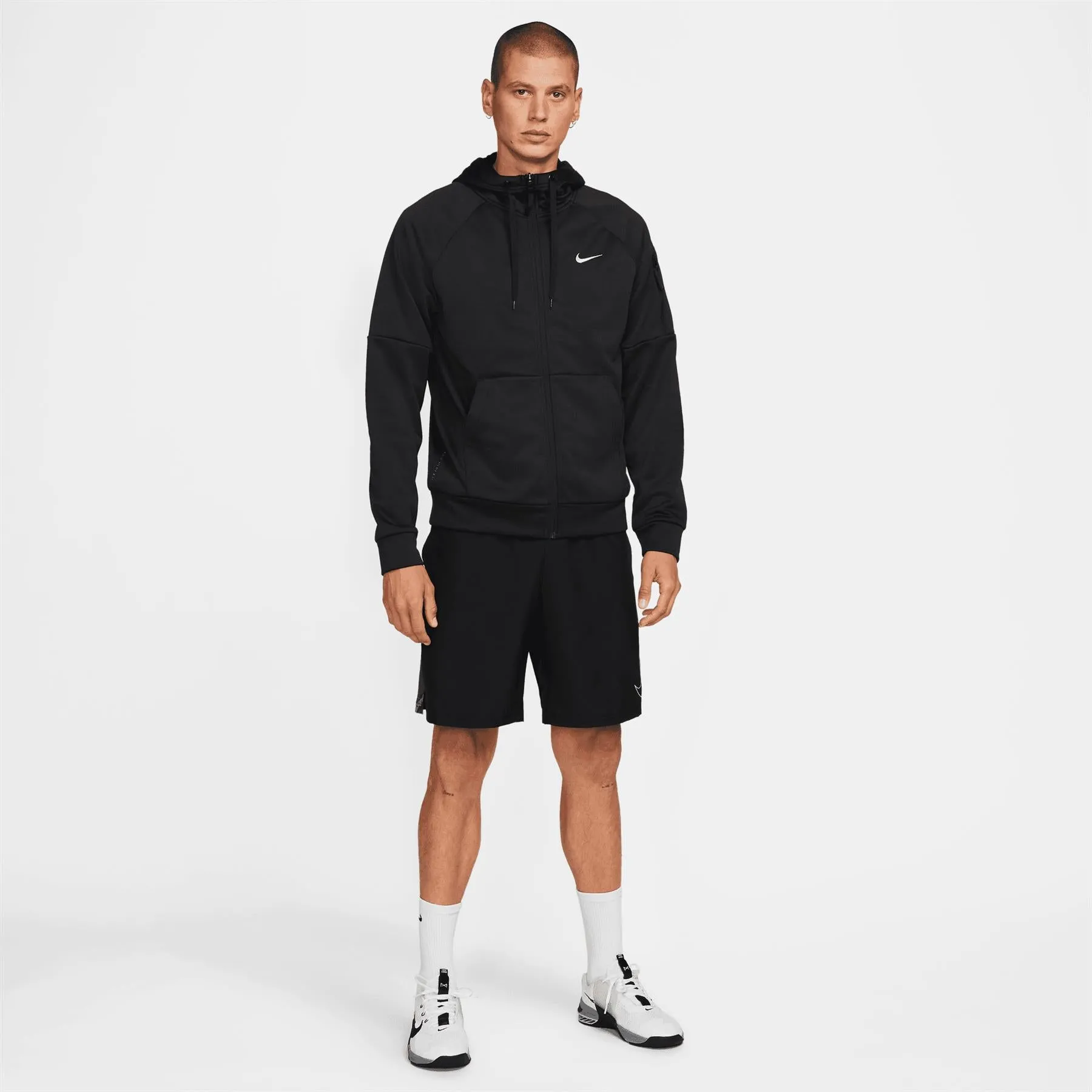 Therma-FIT Full Zip Soft Fleece NGC Hoodie Black - SS24