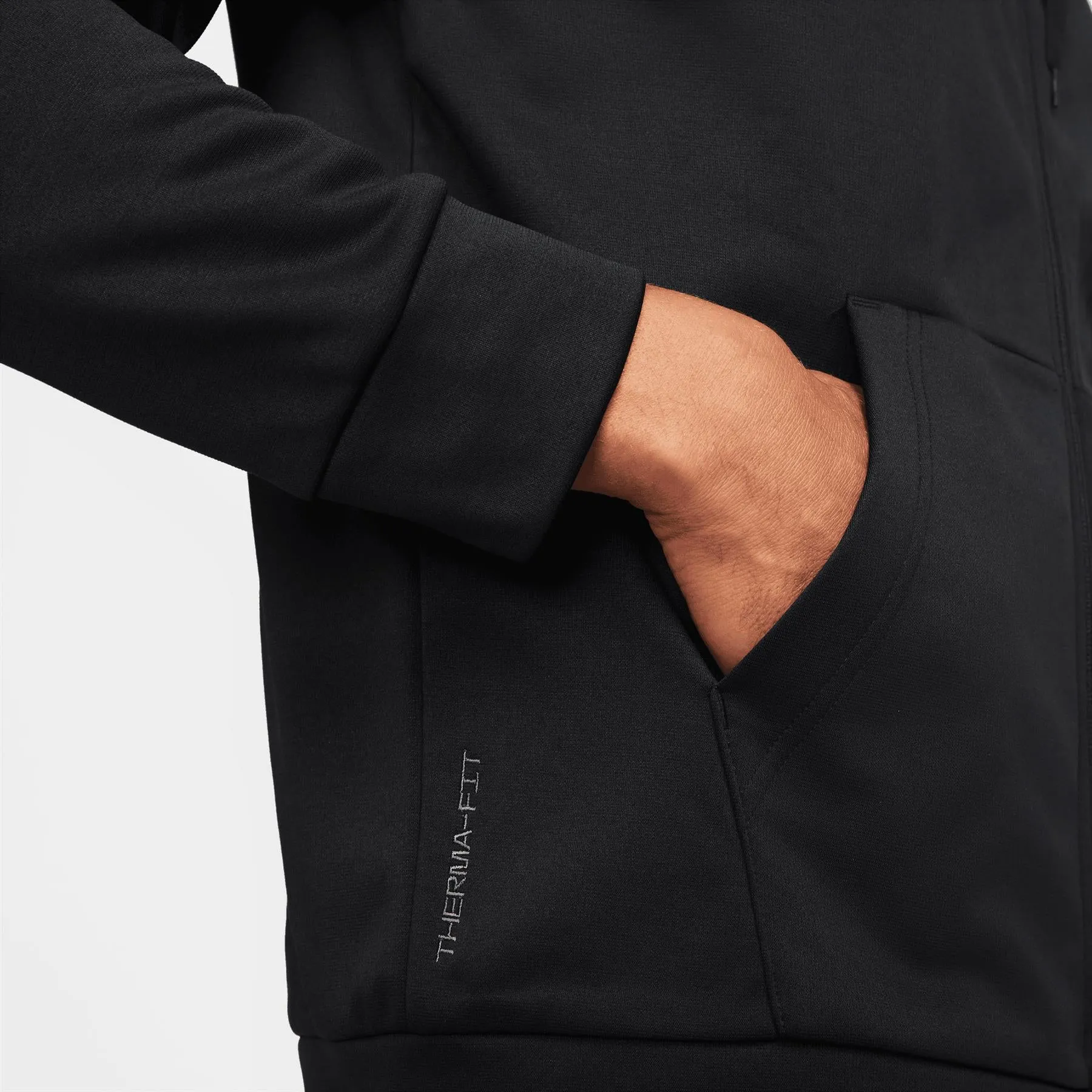 Therma-FIT Full Zip Soft Fleece NGC Hoodie Black - SS24