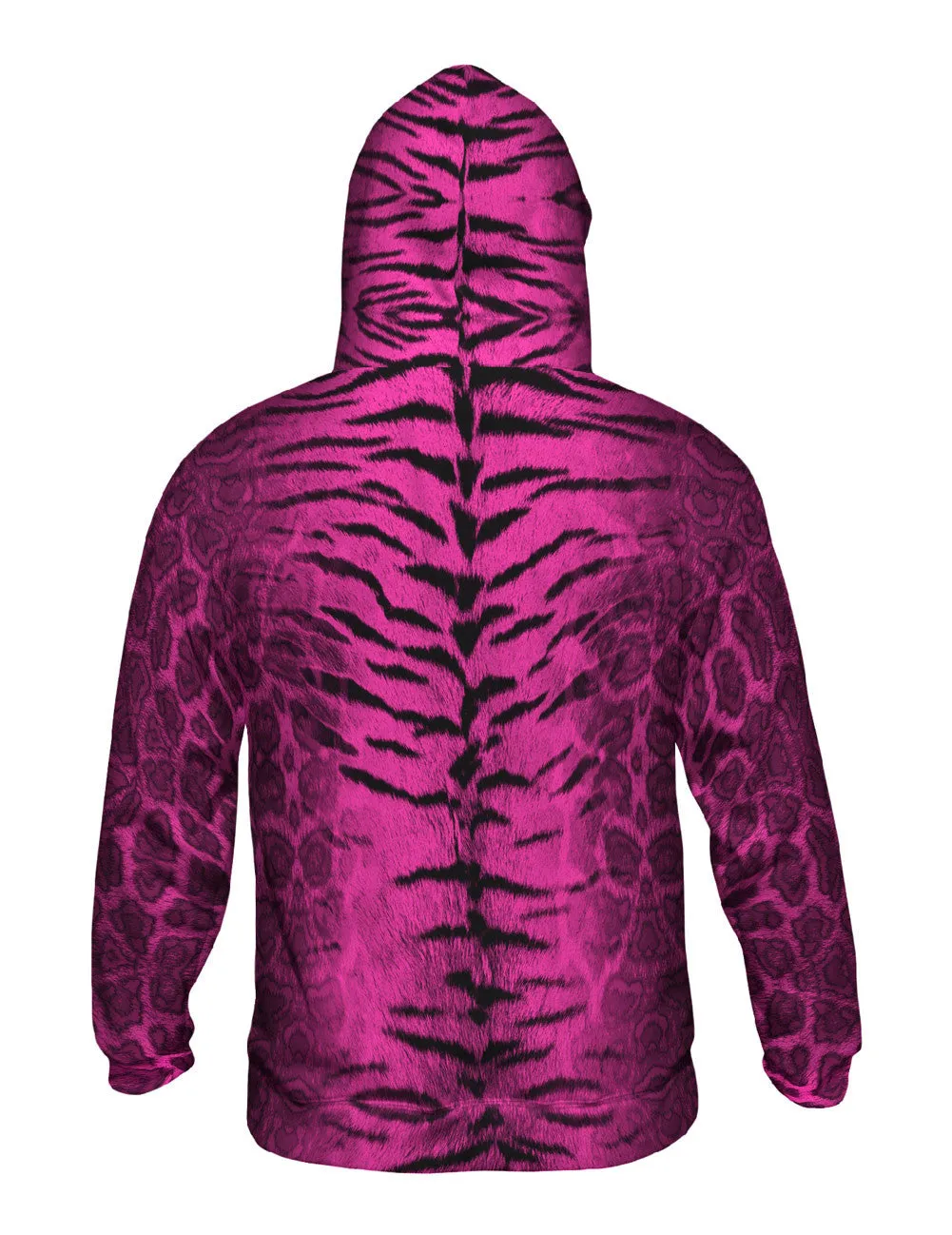 Tiger Leopard Skin Hot Pink