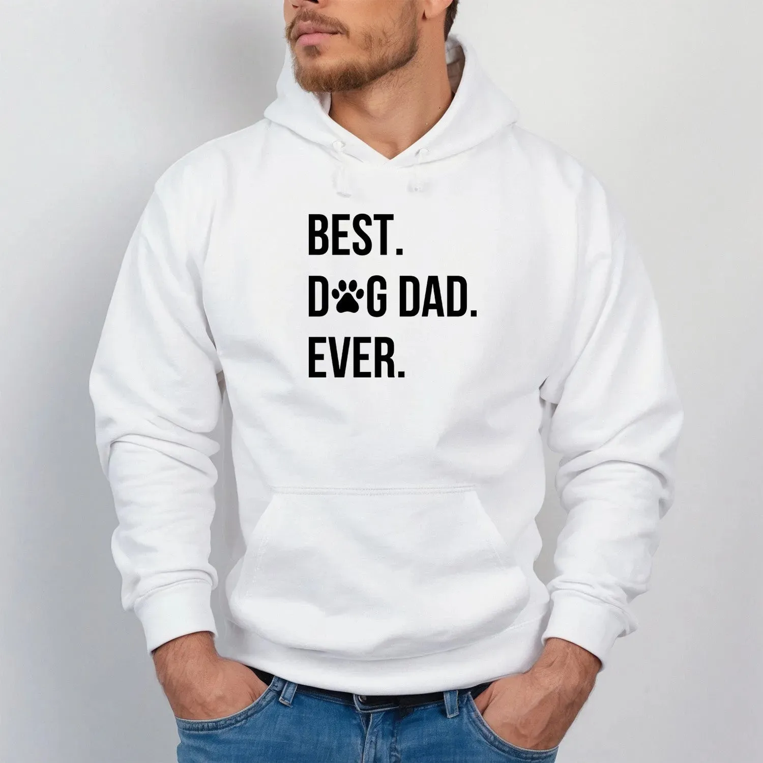 Ultimate Canine Father Pullover - Warm Hoodie for Dog Owners - Stylish Comfort