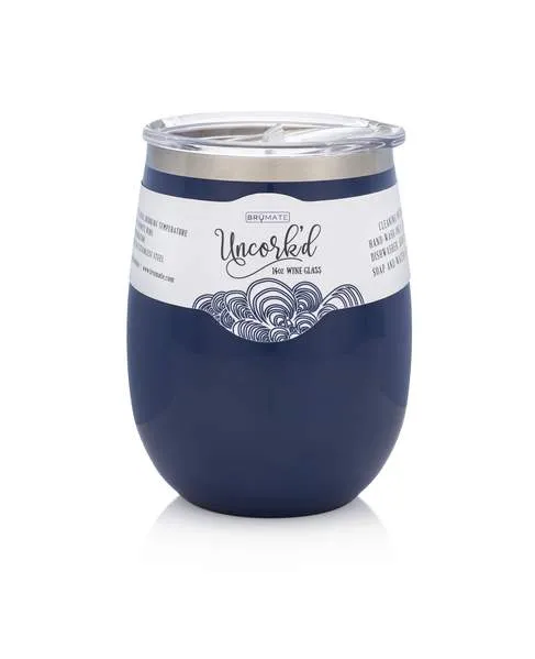 Uncork'd XL 14oz Wine Glass by BruMate® (Multiple Colors)