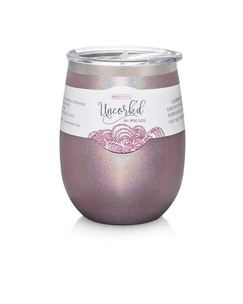 Uncork'd XL 14oz Wine Glass by BruMate® (Multiple Colors)