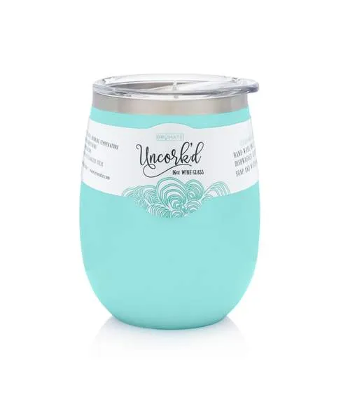 Uncork'd XL 14oz Wine Glass by BruMate® (Multiple Colors)