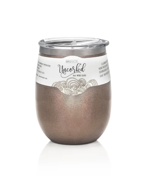 Uncork'd XL 14oz Wine Glass by BruMate® (Multiple Colors)