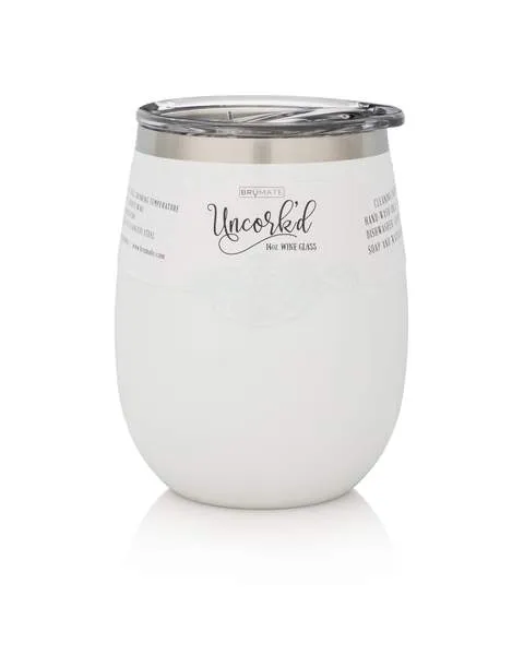 Uncork'd XL 14oz Wine Glass by BruMate® (Multiple Colors)
