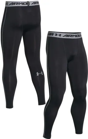 UNDER ARMOUR Men HeatGear Armour Compression Leggings Tights Size S-M