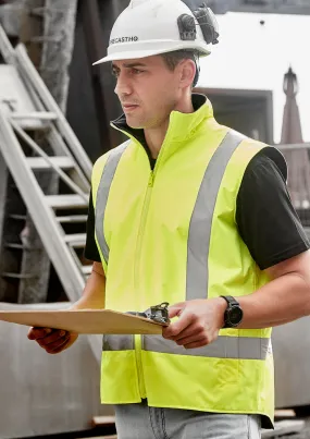 Unisex Hi Vis Waterproof Reversible Vest XXS / Yellow