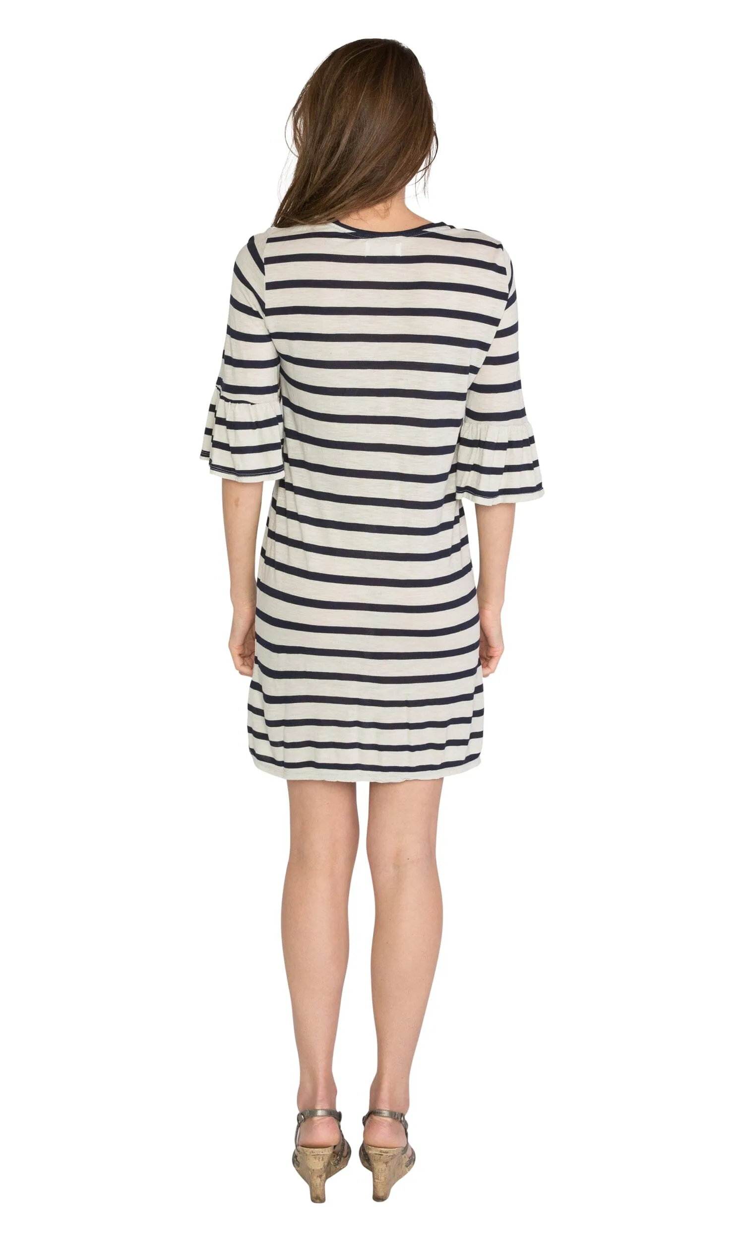 Velvet by Graham & Spencer Andena Cotton Modal Stripe Dress