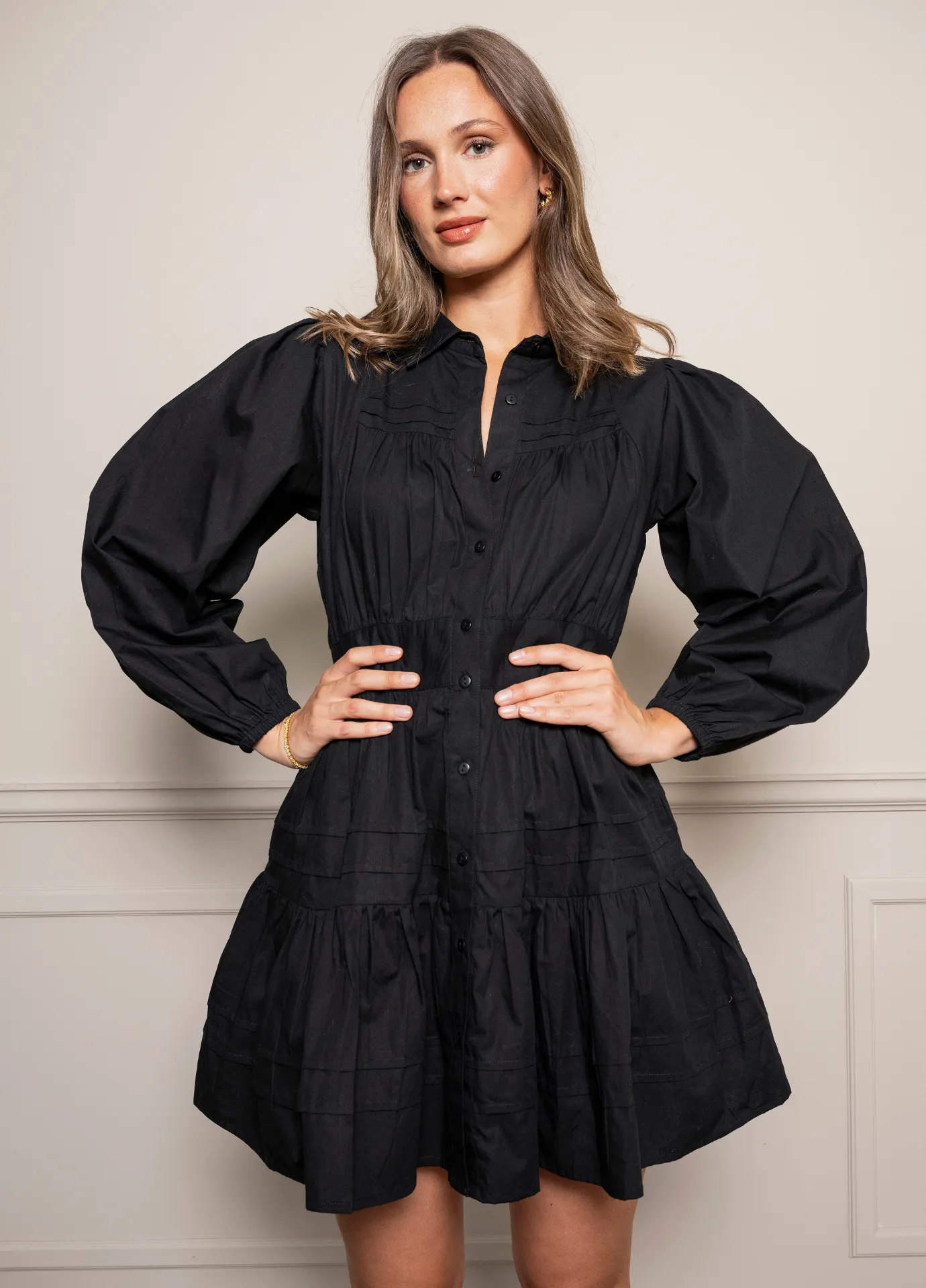 Vicky Dress Ebony