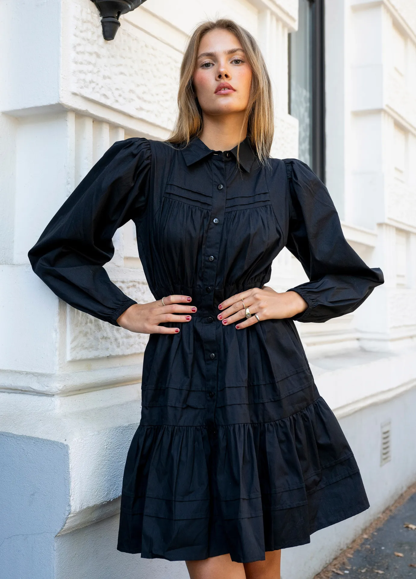 Vicky Dress Ebony