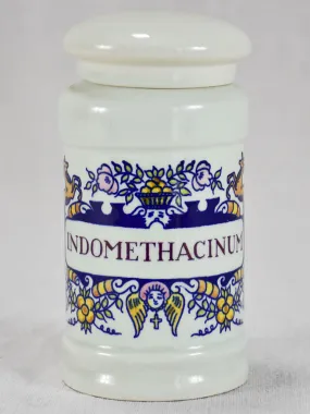 Vintage Dutch apothecary jar 5½"
