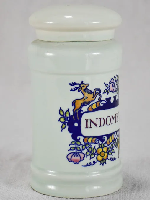 Vintage Dutch apothecary jar 5½"