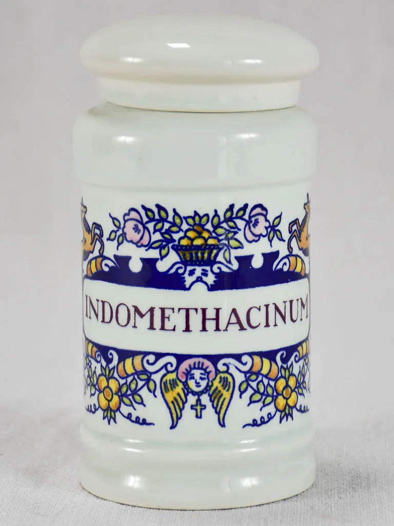 Vintage Dutch apothecary jar 5½"