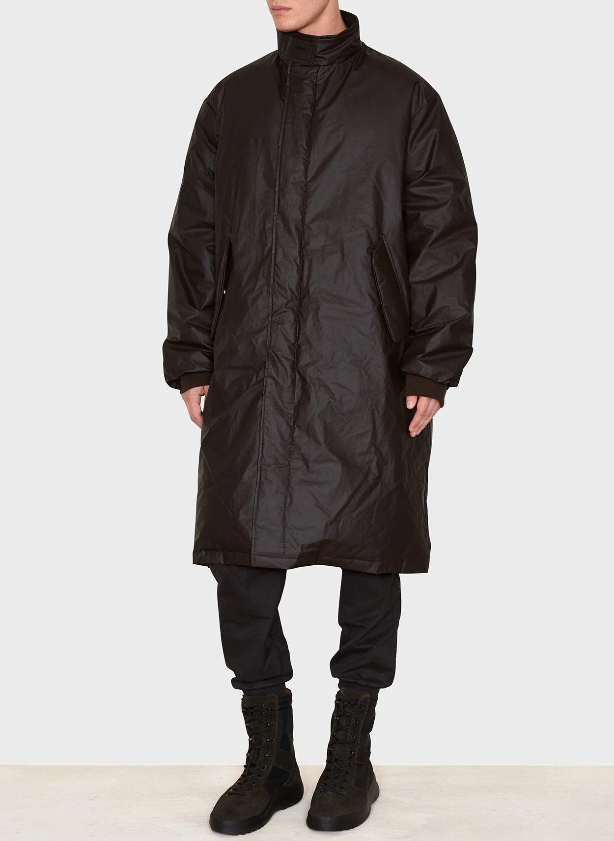 Wax Cotton Down Fill Parka