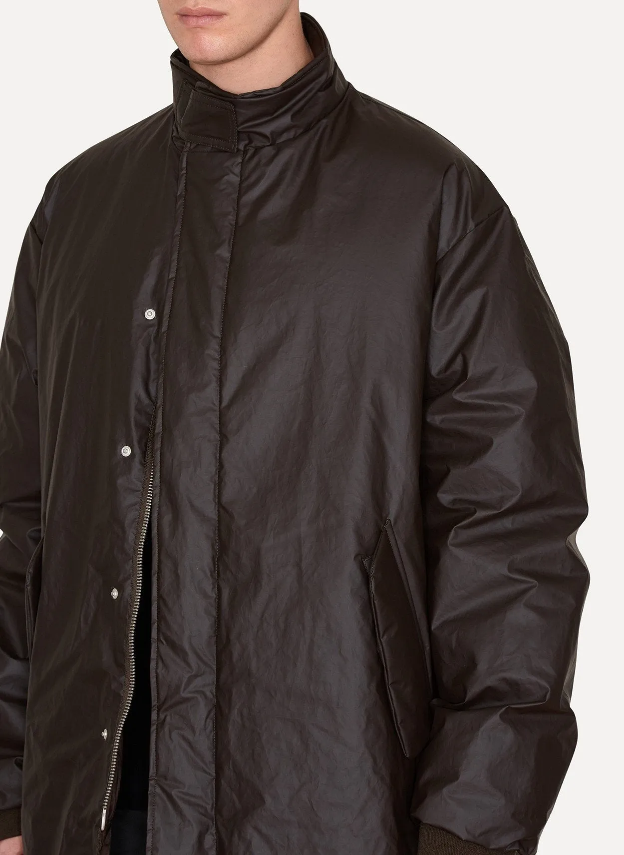Wax Cotton Down Fill Parka