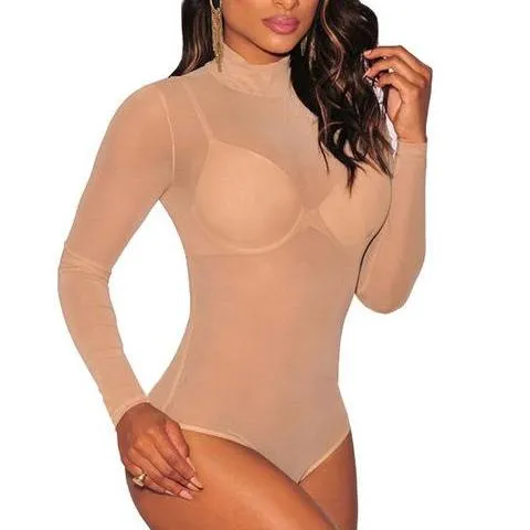 Women Bodycon Jumpsuit Long Sleeve