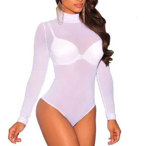 Women Bodycon Jumpsuit Long Sleeve