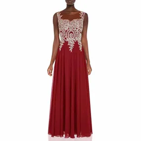 Women Crystals Silver Lace A Line Sheer Back Formal Long Prom Evening Dresses