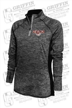 Women's Dry-Tek Heather 1/4 Zip - Nevada Tigers 22-K