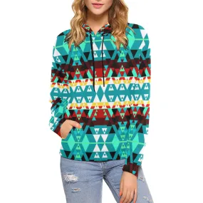 Writing on Stone Wheel Hoodie for Women (USA Size)