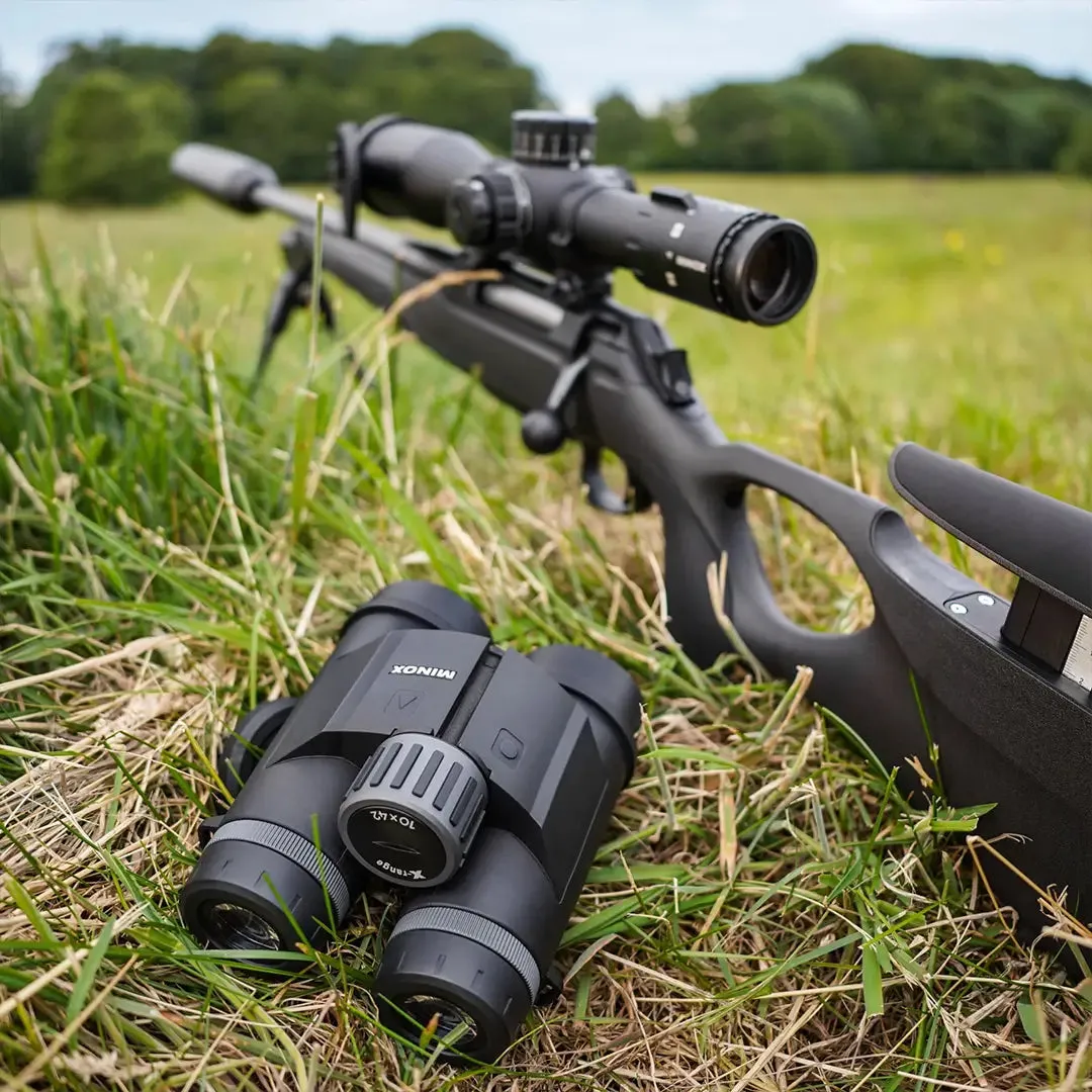 X Range Binoculars w/ Built-in Rangefinder by Minox