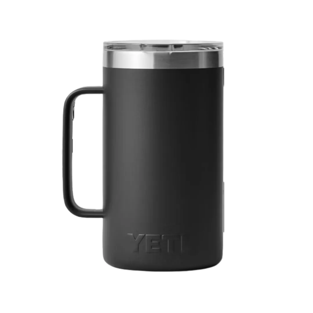 Yeti Rambler 24 Oz Magslider Black Mug